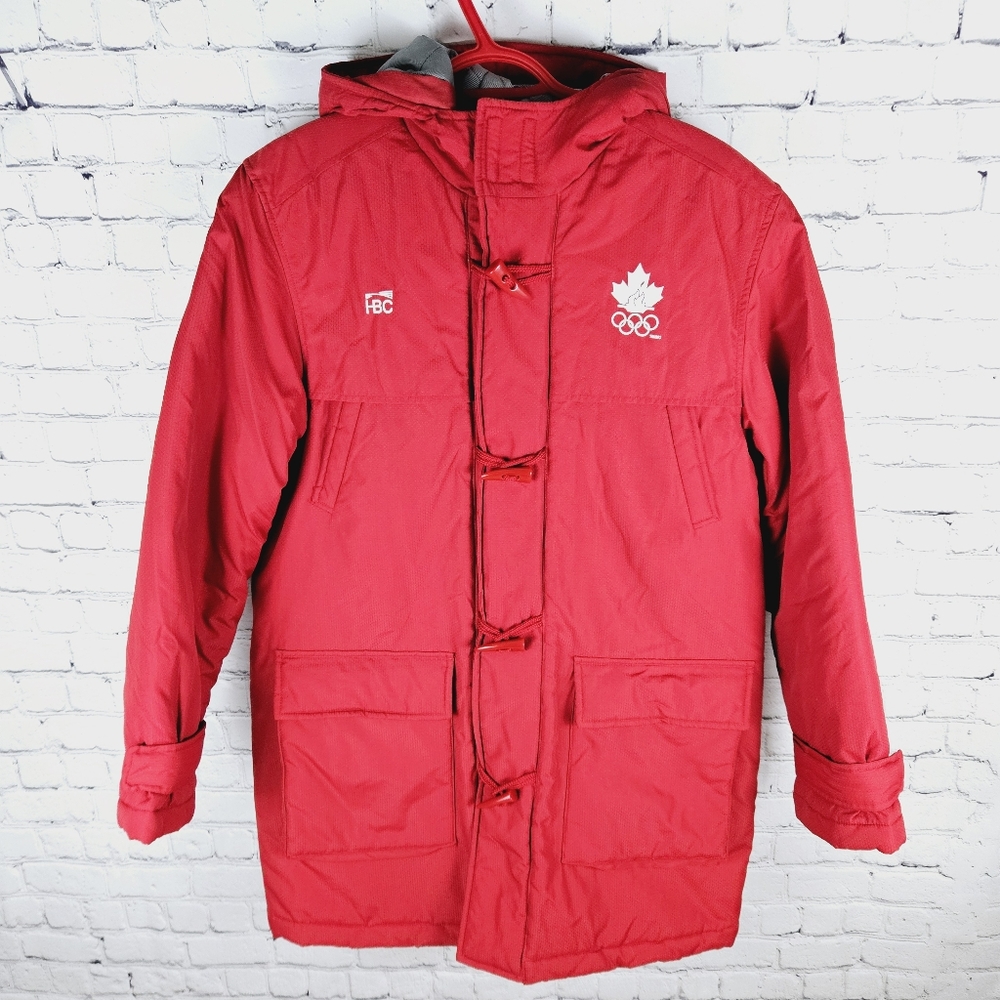 HBC x OLYMPICS | zip & toggle closure insulated winter parka